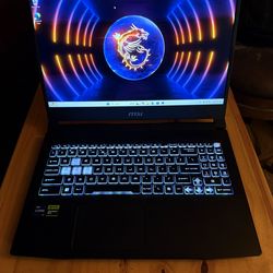 MSI katana 15 gaming laptop