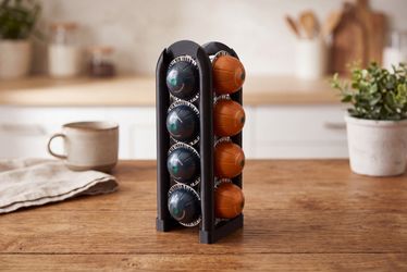 Nespresso Vertuo Pod Holder | 16 Capsule Organizer | Modern Minimalist Storage | Made in USA