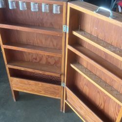 Antique Sewing Cabinet 