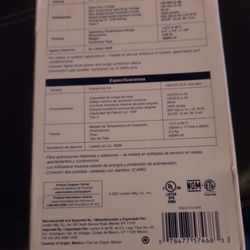 Levinson 3400 Joules Wholehouse Surge Protection Panel
