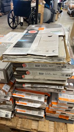 TrafficMaster Carrara Marble Tile 4 MIL 12 in. W × 24 in. L Water Protection Peel and Stick Vinyl Tile Flooring (30 sq.