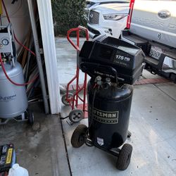 Craftsman Professional Ultra Quiet Air Compressor 25 Gallon 1.6 Hp 175 Psi.