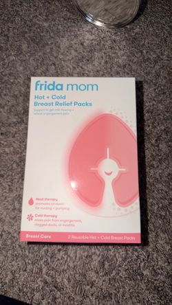 New Frida mom Hot + Cold Breast Relief Packs