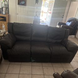 Italian Leather Couch