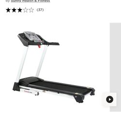 Sunny Health & Fitness Smart Bluetooth Incline Treadmill