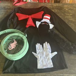 Cat in the hat Halloween costume