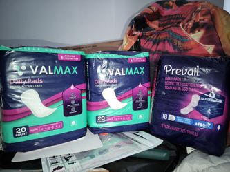 Valmax & Prevail Daily Pads Bundle