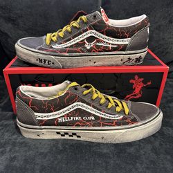 Size 11.5 - VANS Stranger Things x Style 36 Hellfire Club