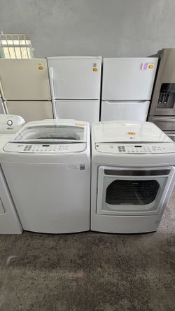 LG 27” WASHER AND DRYER SET FOR SALE