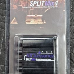 Passive 4 Channel Mixer/splitter 1/4" Inputs