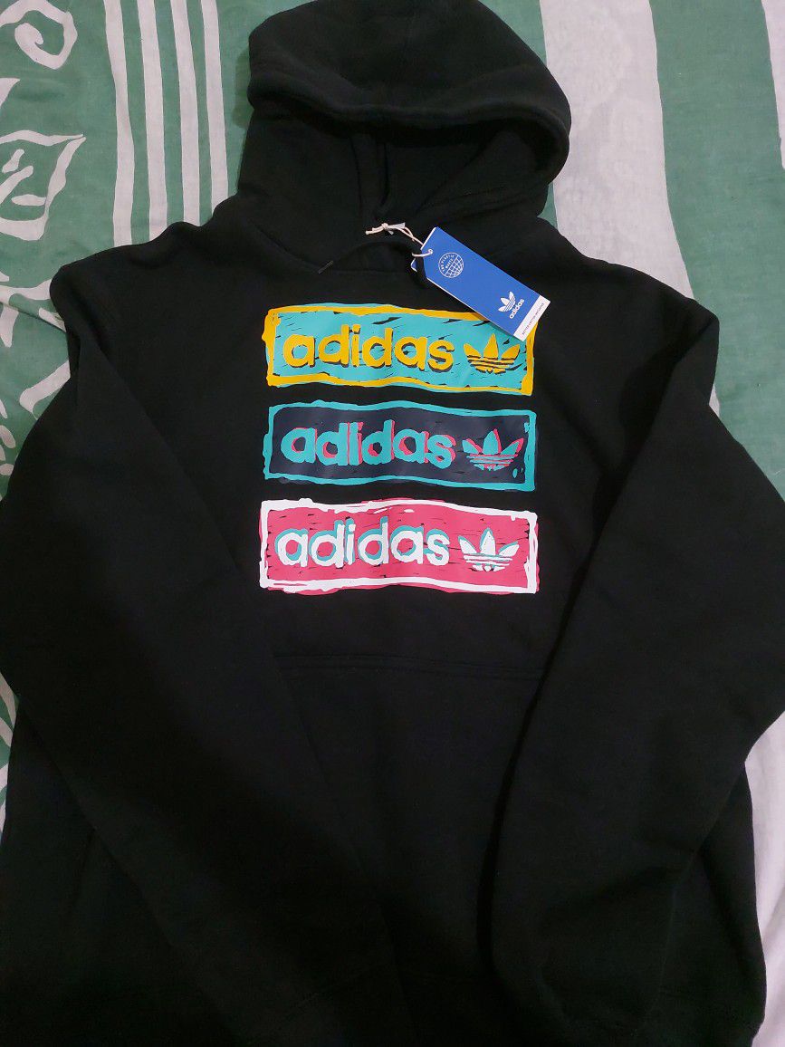 Brand New Awesome Adidas Hoodie LARGE
