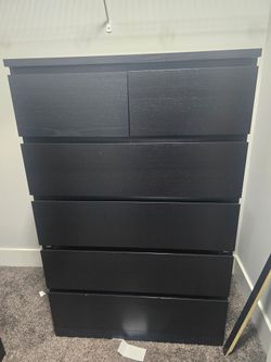 Ikea Malm 6 drawer dresser
