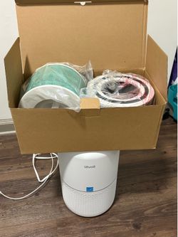 Levoit Air Purifier Core300-P + 2 New Toxin Absorber Filters
