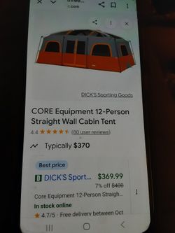 Used Camping Tent Good For Family Or Friends 