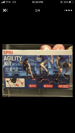 New Sealed Box Agility Kit improve acceleration, speed and change of direction, Build total body strength and power, Great for all types of training