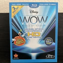 Disney WOW World Of Wonder Blu-ray 