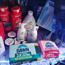 Old Spice Hygiene ,  Dawn Sponges , Scrubbers , 