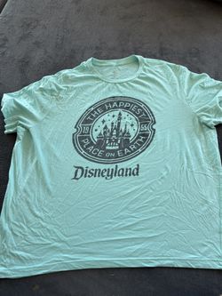 Mint Green Disneyland Graphic T-Shirt
