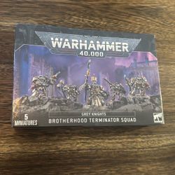Warhammer 40K Grey Knights Brotherhood Terminator Squad
