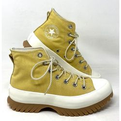 New!! Converse Lugged 2.0 Utility High Sneakers Trailhead Gold Canvas A03500C Men’s 7.5 Women’s 9.5