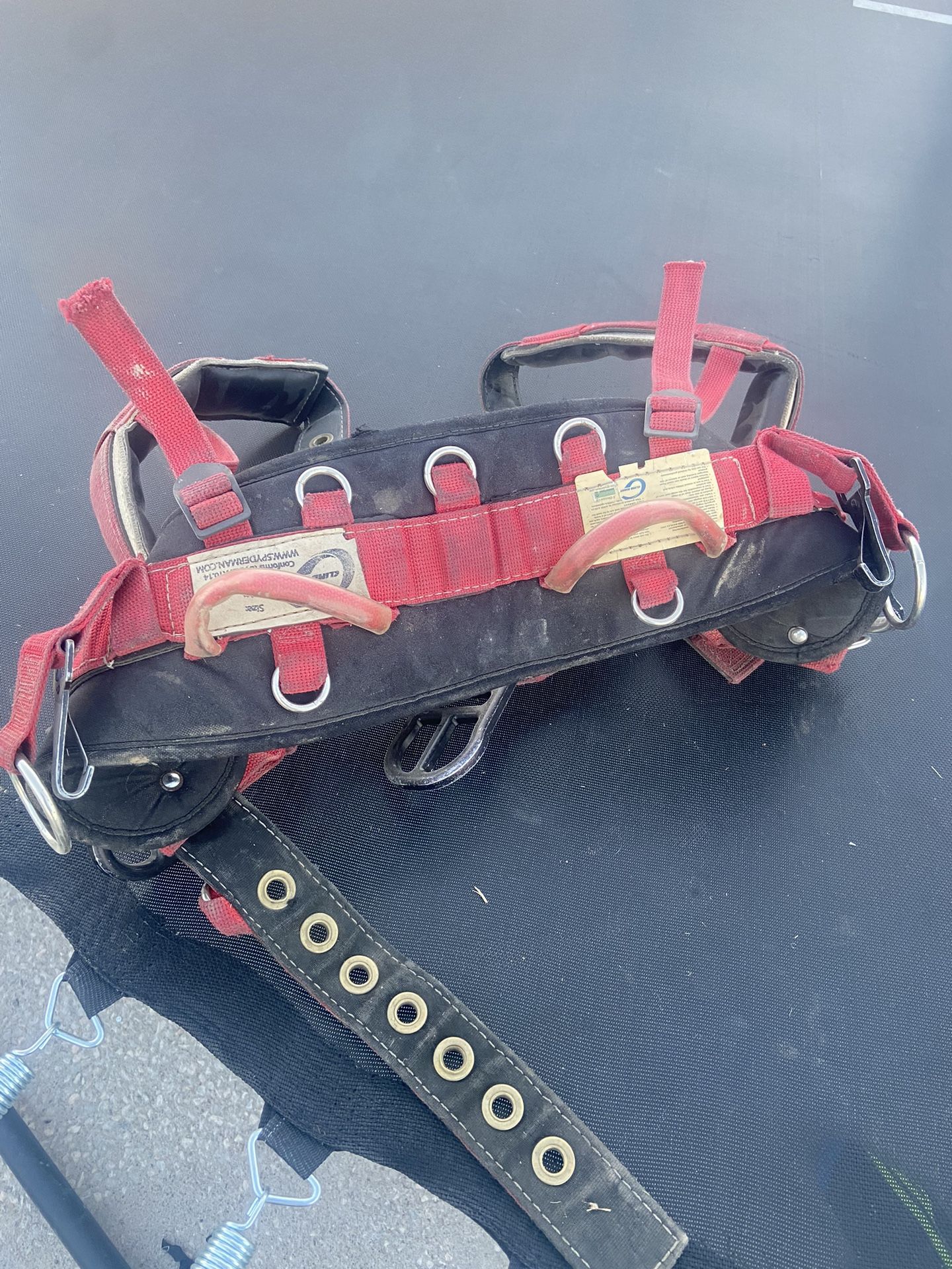 Belt For Palm Trees Climb Right red And Black And U Could Adjust The Size