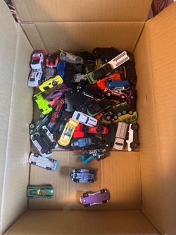 Matchbox cars + motorcycles