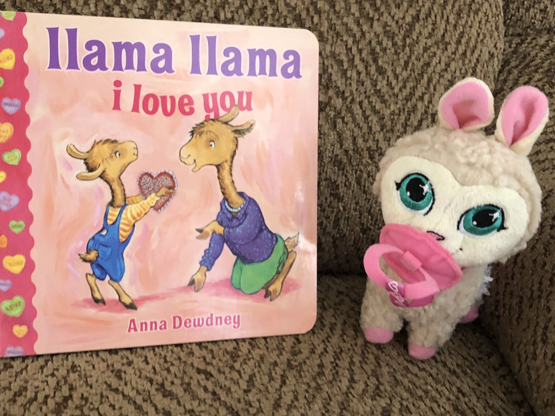 Llama Llama Valentines Book With Llama Plush Toy