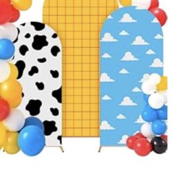Toy story backdrop set