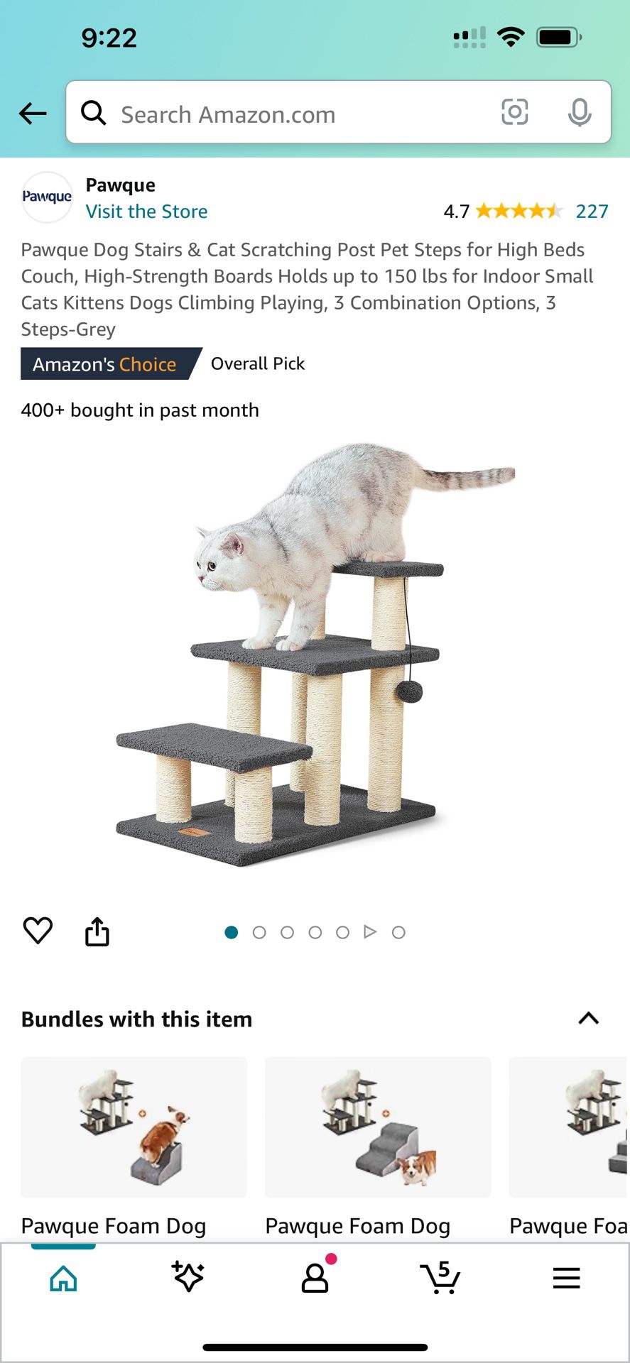 Cat Scratcher Stairs Brand New