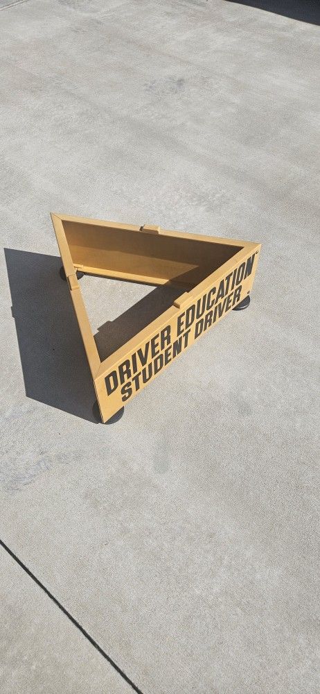 Student Driver Magnetic Sign