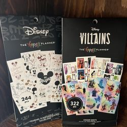 Disney Planner Sticker Books 