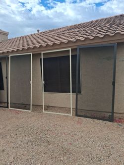 Professionally Refurbished Heavy Duty Sliding Screen Doors