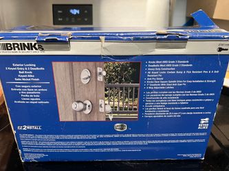 Brinks 2 Keyed Entry & 2 Deadbolts Ball Knob Set