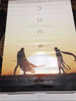Dune Pt. 3 movie poster