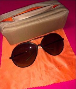 Christian Roth Titanium Sunglasses Brown Gradient Unisex Handmade in Japan As brand new