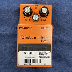 Boss Distortion DS-1 Effects Pedal