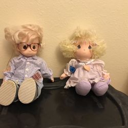 Precious Moments Dolls. Very Clean