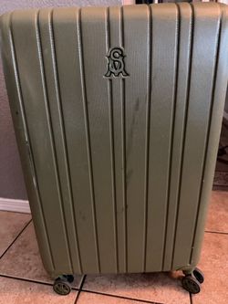 Large Army Green Steve Madden Suitcase