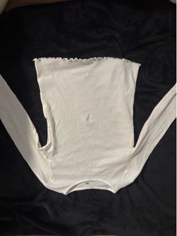 H&M white long sleeve