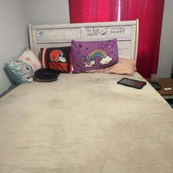 Queen Bed and frame