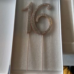 Cake Topper sweet 16