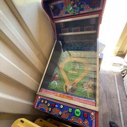 1991 Williams Slugfest Baseball Pinball Machine Arcade Angeles Dodgers