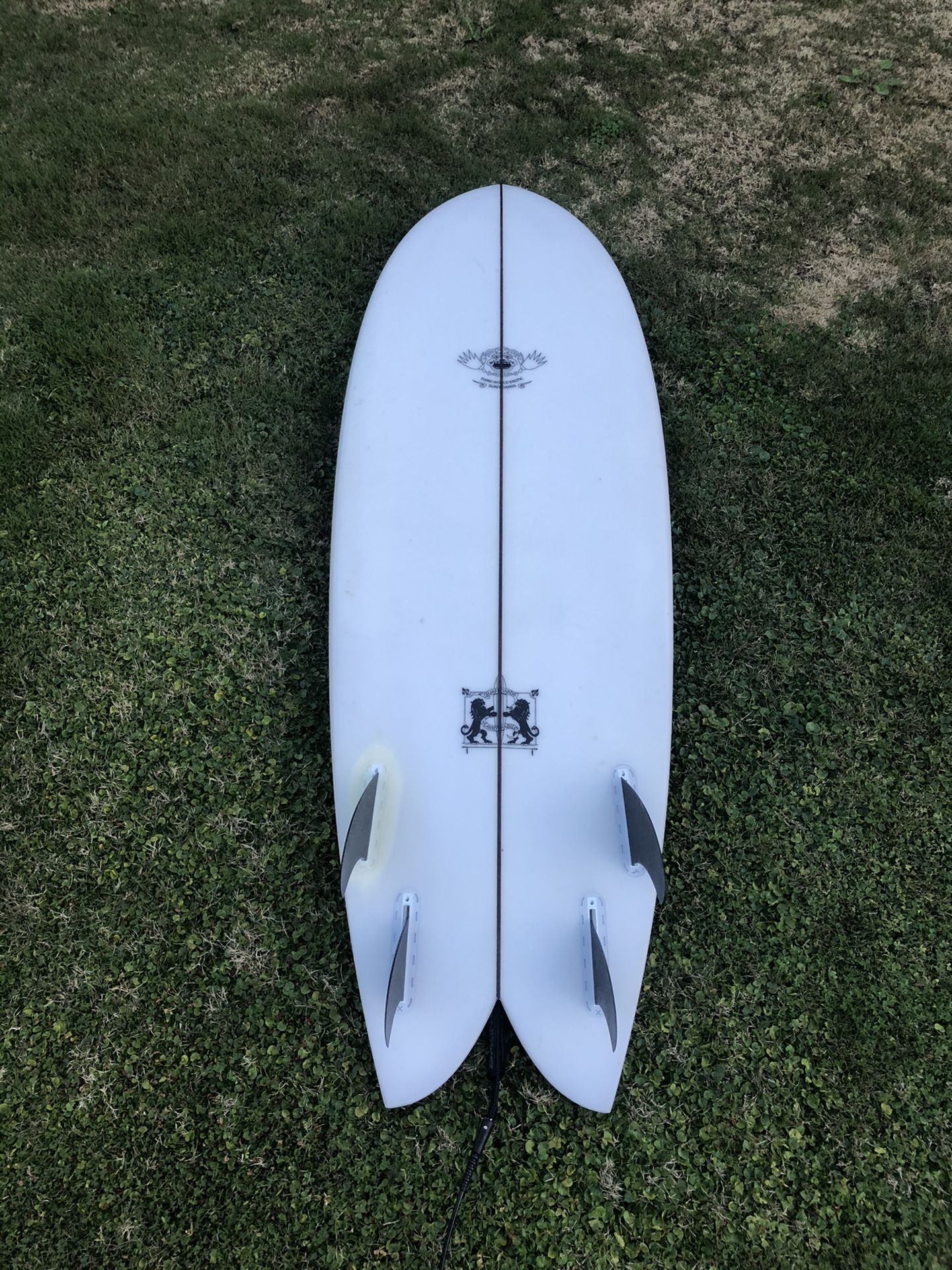 Larry Mabile, Third World Exotic, Quad Fish Surfboard
