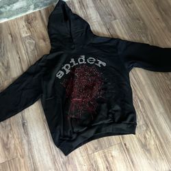 Sp5der OG Rhinestone Hoodie