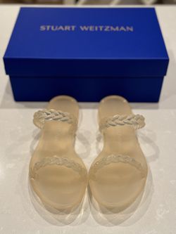 STUART WEITZMAN Women's Sawyer Jelly Slide Sandals