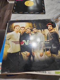 *NSYNC - This I Promise You (2000) - 12" LP Remix Vinyl -