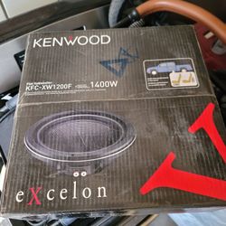 Kenwood Shallow Mount 12 Inch Sub