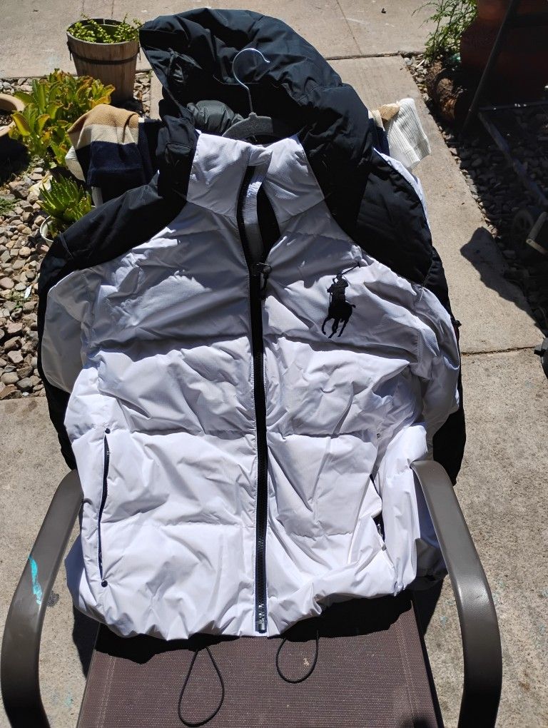 Goose Down Polo Jacket