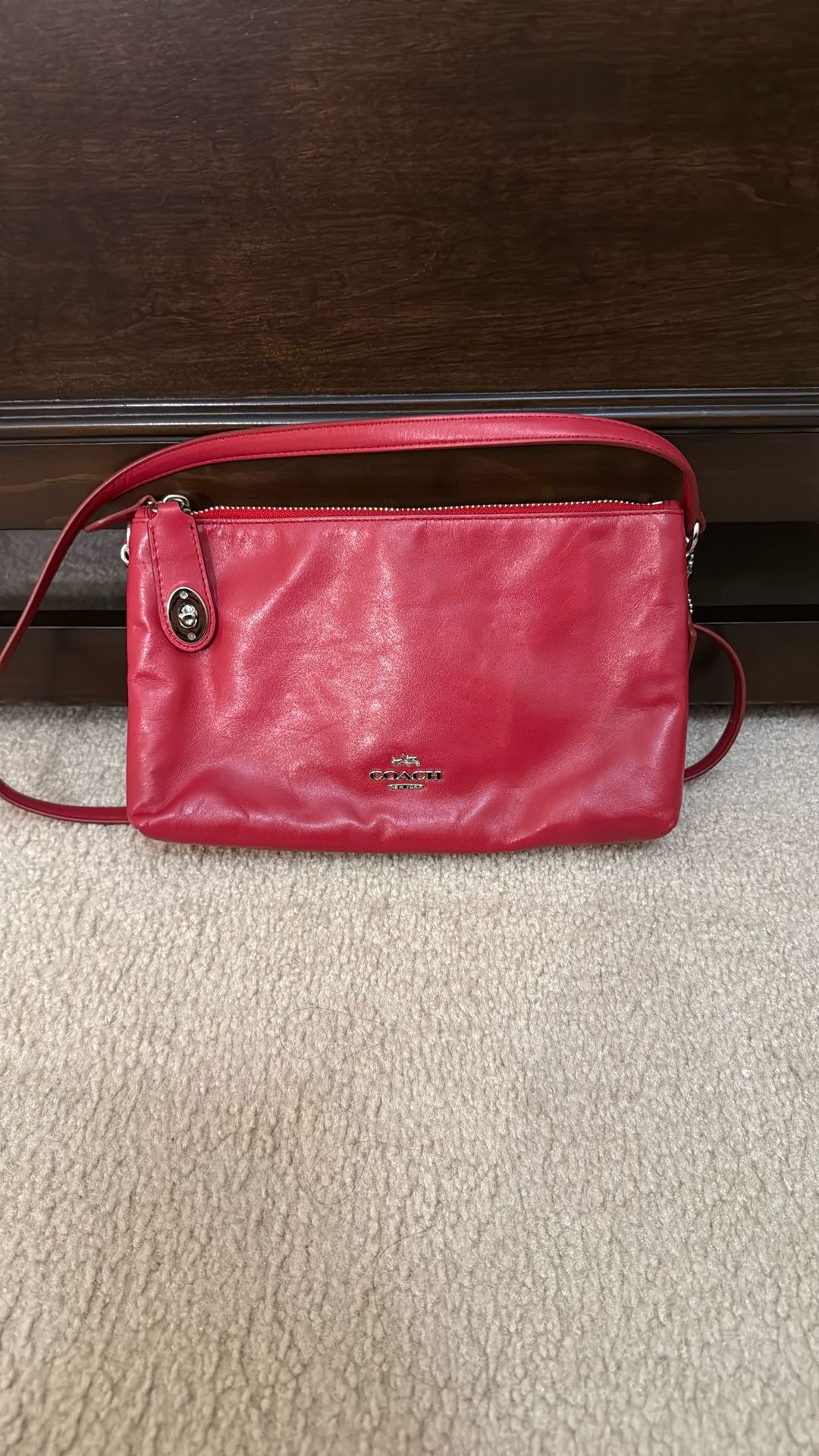 Authentic Coach Crosby Leather Crossbody bag