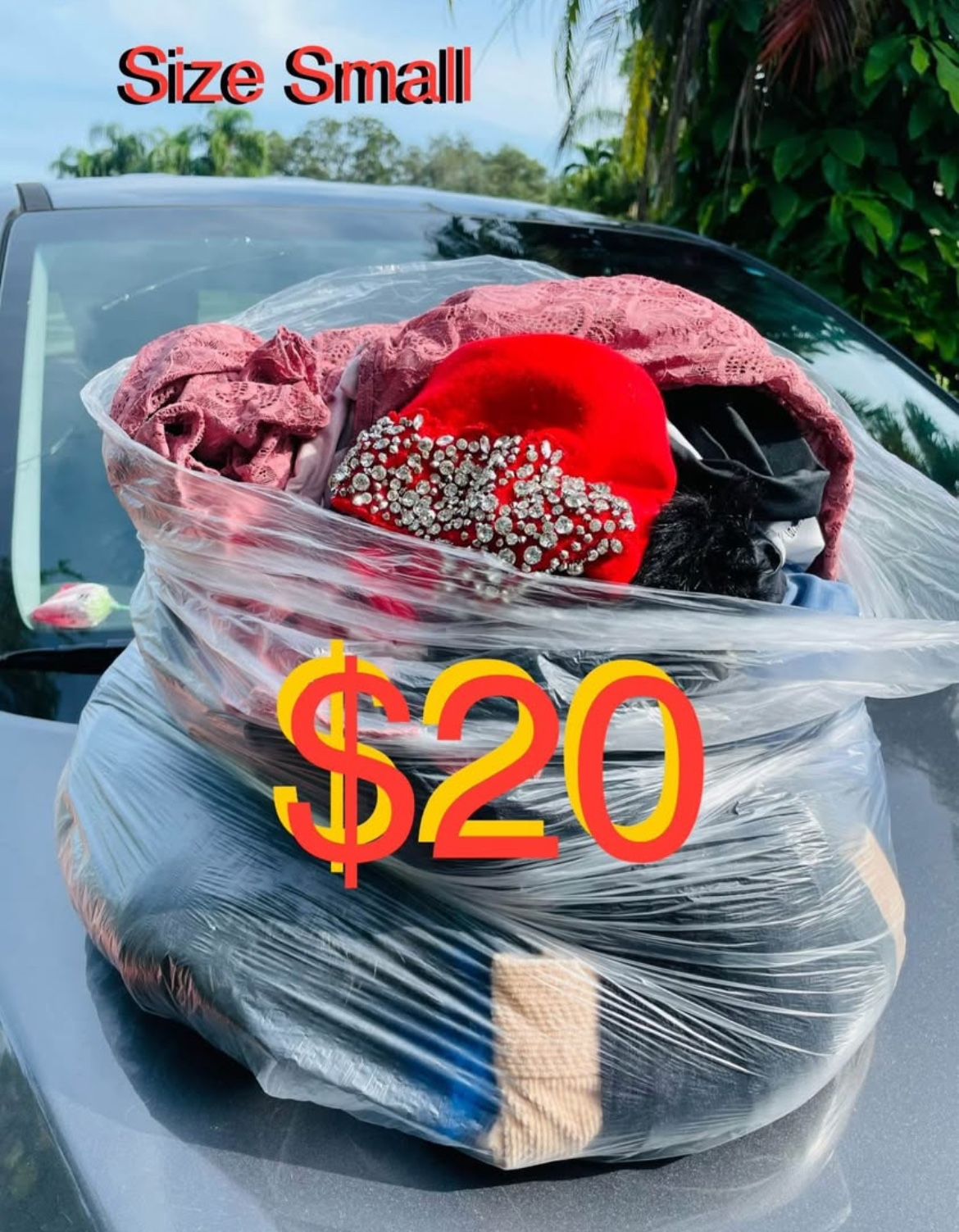 $20 Big Bag of Women Clothes size Small in good condition Dresses,Skirt, Tops, pant